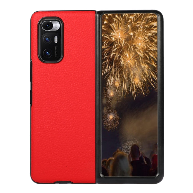 For Xiaomi Mi Mix Fold Litchi Texture Leather Folding Protective Case