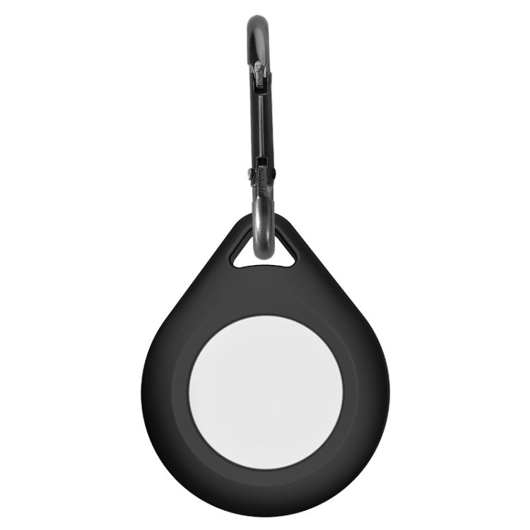 Shockproof Anti-scratch Silicone Protective Case Cover with Hang Loop For AirTag, Shape:Water Drop