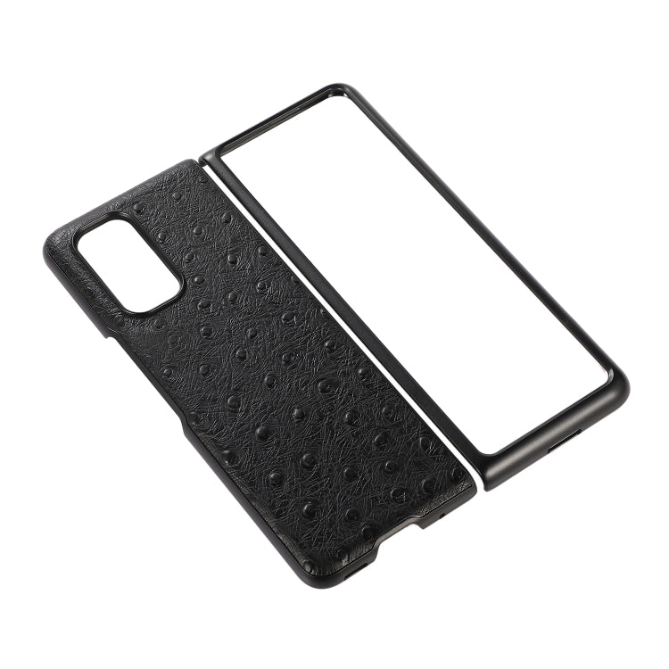 For Xiaomi Mi Mix Fold Ostrich Texture Leather Folding Protective Case