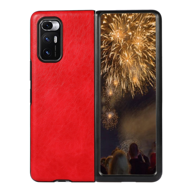 For Xiaomi Mi Mix Fold Crazy Horse Texture Leather Protective Case