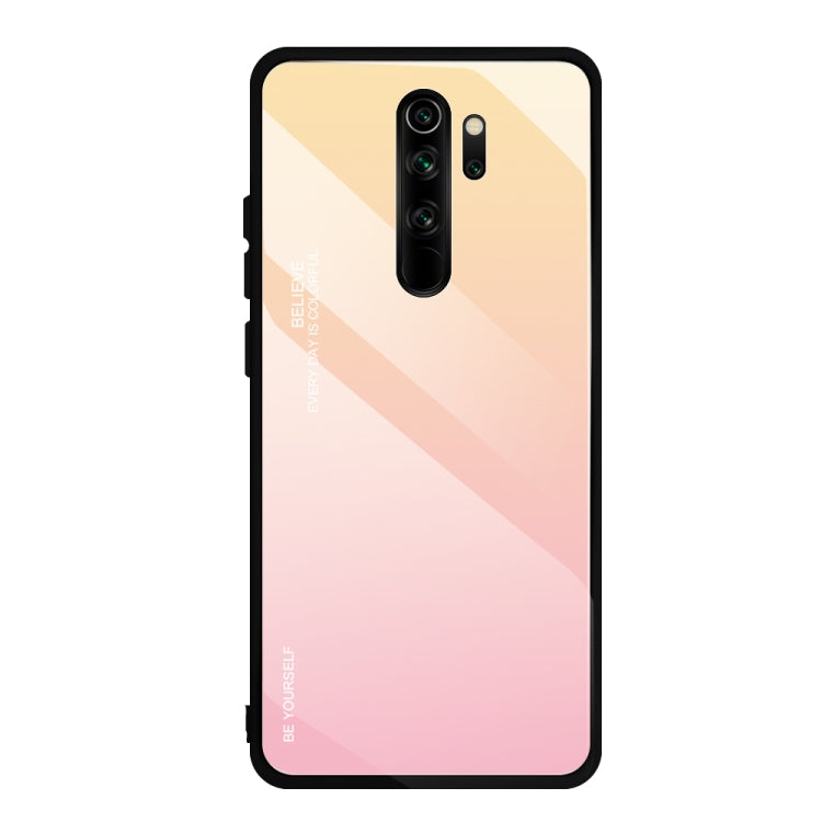 For Xiaomi Redmi Note 8 Pro Gradient Color Glass Case