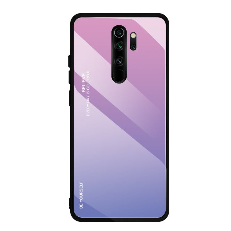 For Xiaomi Redmi Note 8 Pro Gradient Color Glass Case