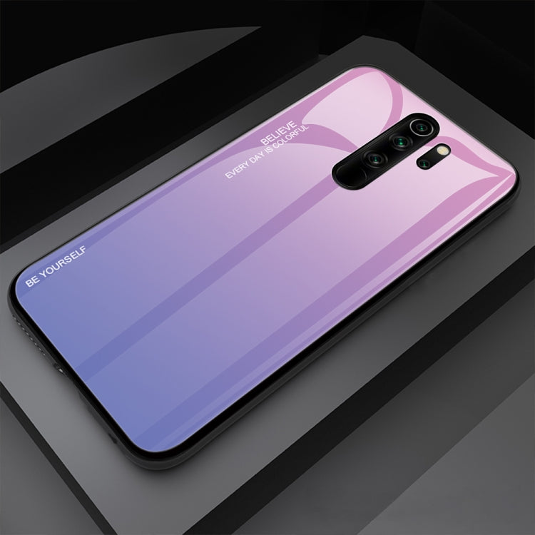 For Xiaomi Redmi Note 8 Pro Gradient Color Glass Case