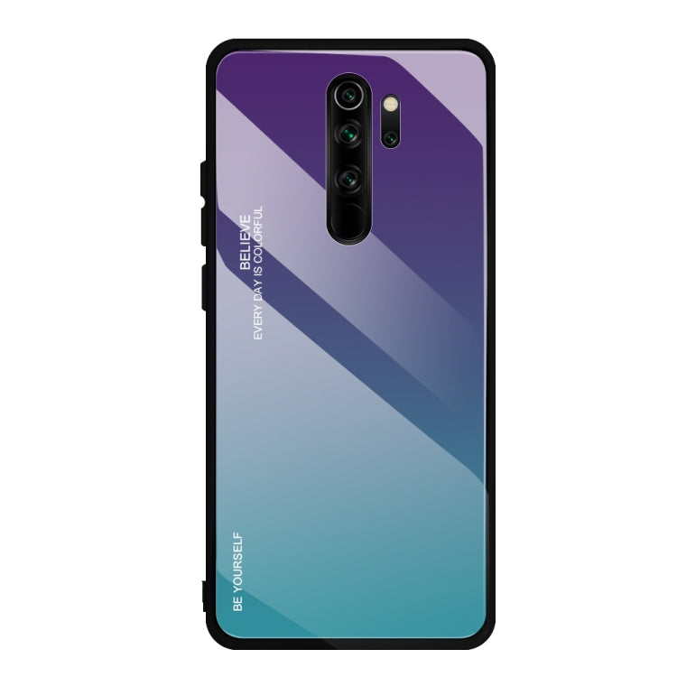 For Xiaomi Redmi Note 8 Pro Gradient Color Glass Case