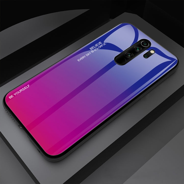 For Xiaomi Redmi Note 8 Pro Gradient Color Glass Case