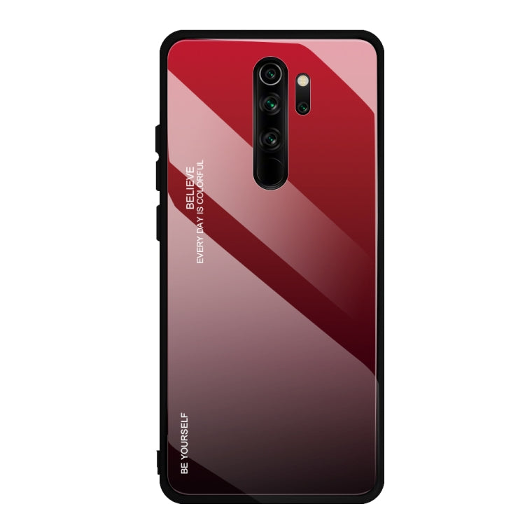 For Xiaomi Redmi Note 8 Pro Gradient Color Glass Case