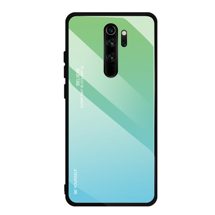 For Xiaomi Redmi Note 8 Pro Gradient Color Glass Case