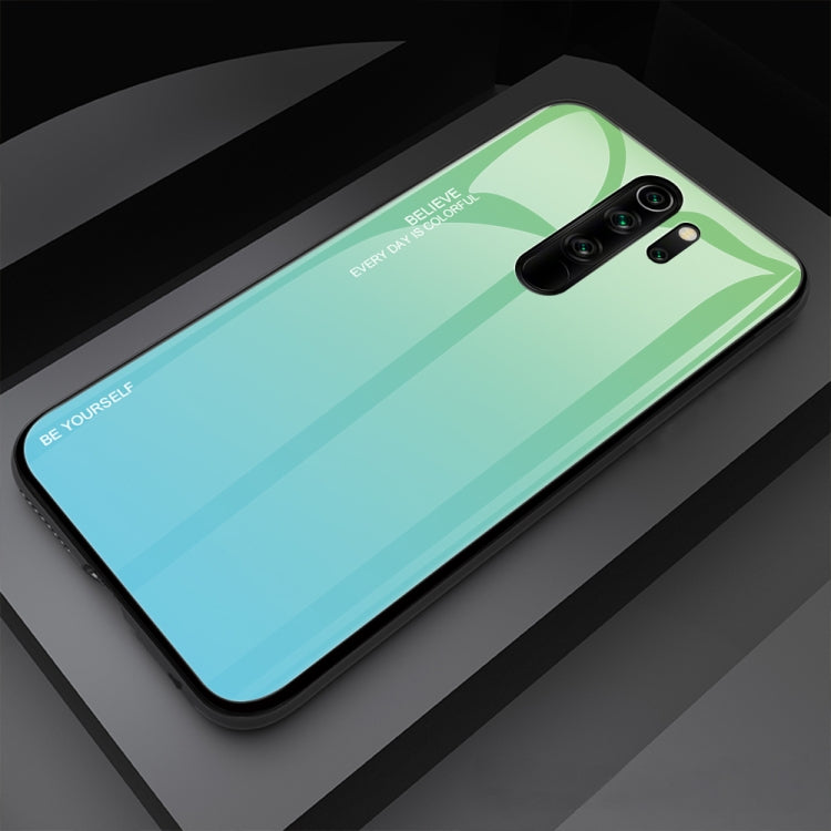 For Xiaomi Redmi Note 8 Pro Gradient Color Glass Case