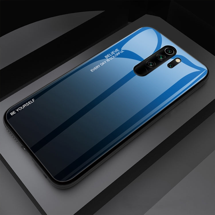 For Xiaomi Redmi Note 8 Pro Gradient Color Glass Case