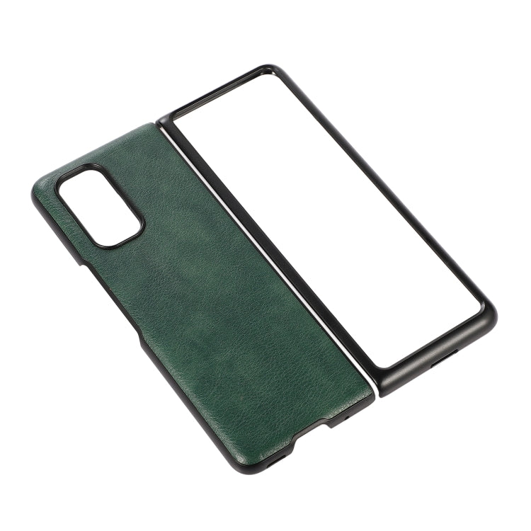 For Xiaomi Mi Mix Fold Two-color Lychee Texture Leather Protective Case