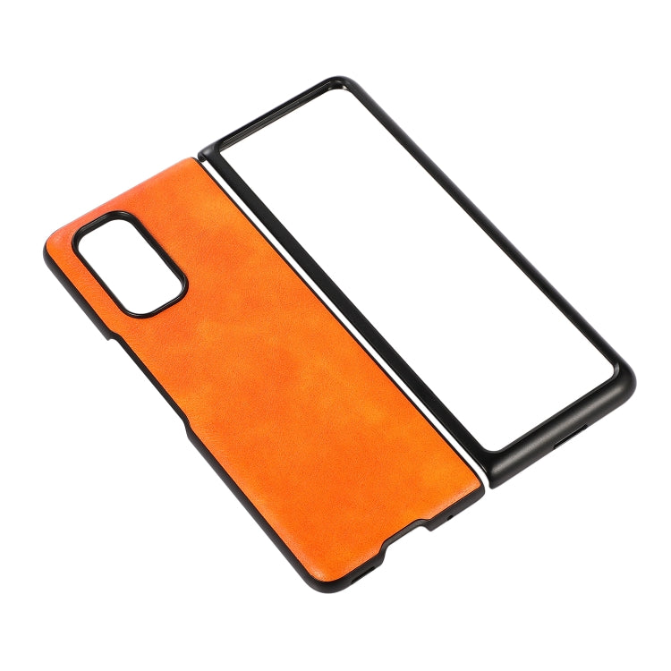 For Xiaomi Mi Mix Fold Two-color Lychee Texture Leather Protective Case