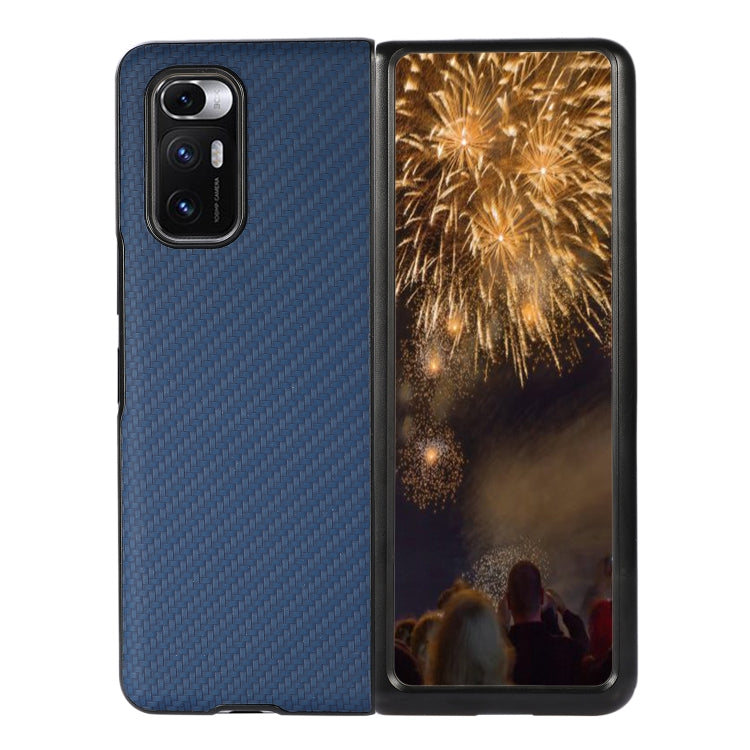 For Xiaomi Mi Mix Fold Carbon Fiber Leather Protective Case