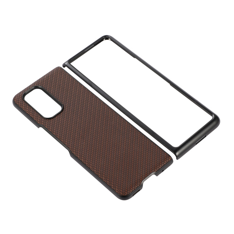 For Xiaomi Mi Mix Fold Carbon Fiber Leather Protective Case