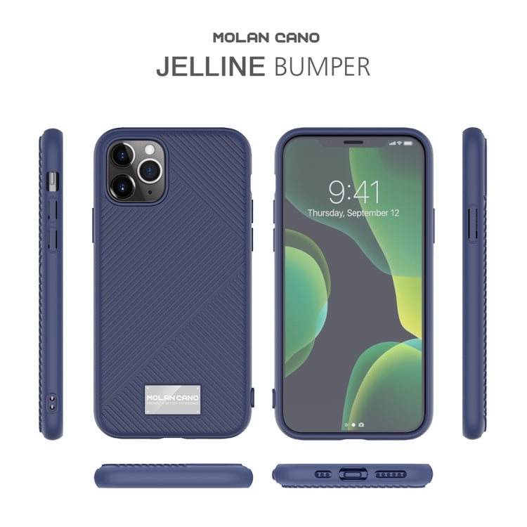 For iPhone 11 Pro MOLANCANO JELLINE BUMPER Shockproof TPU Protective Case