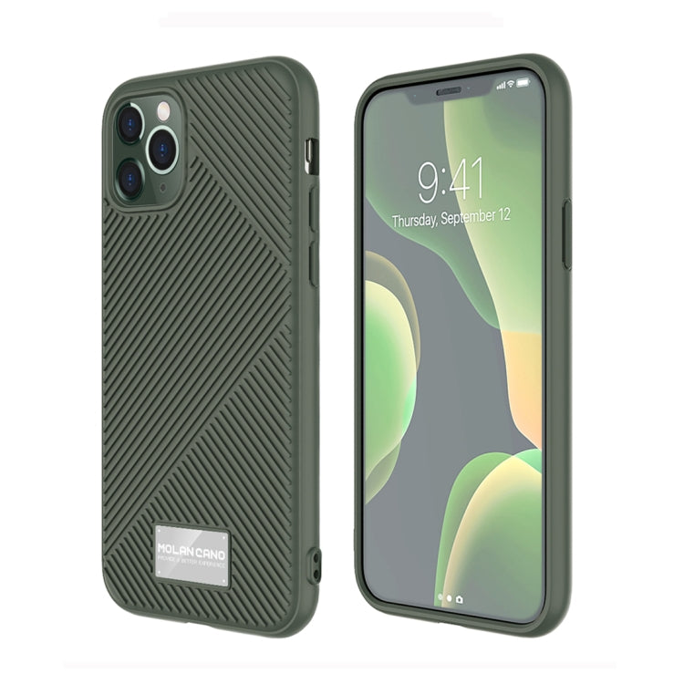 For iPhone 11 MOLANCANO JELLINE BUMPER Shockproof TPU Protective Case