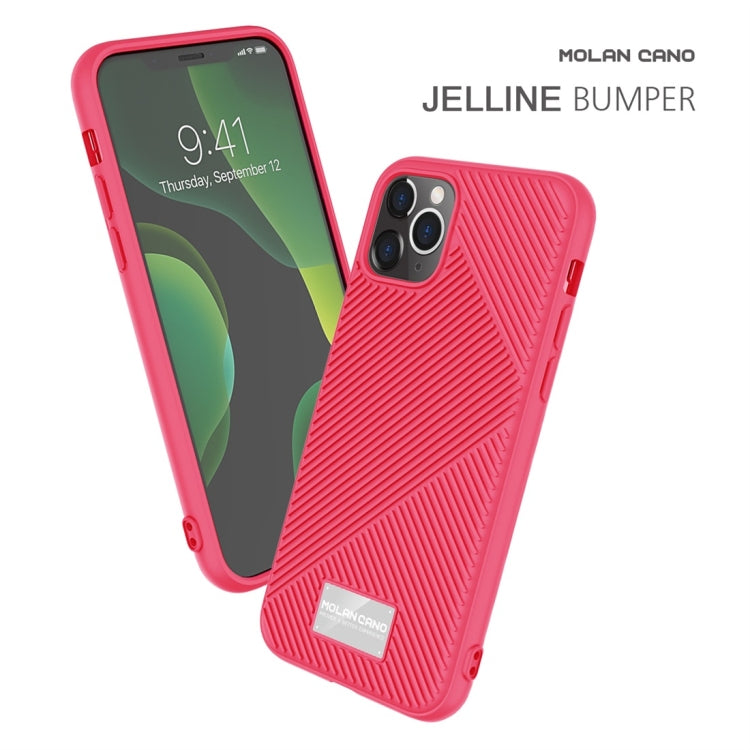 For iPhone 11 MOLANCANO JELLINE BUMPER Shockproof TPU Protective Case