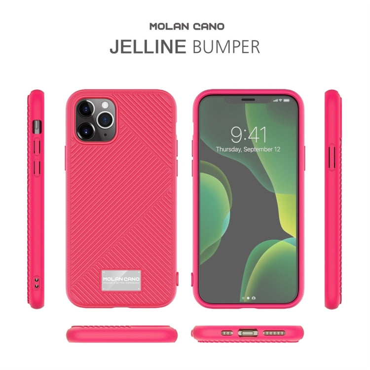 For iPhone 11 MOLANCANO JELLINE BUMPER Shockproof TPU Protective Case