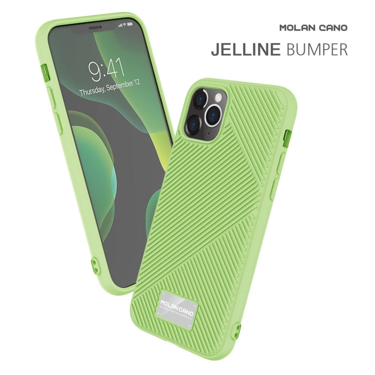 For iPhone 11 MOLANCANO JELLINE BUMPER Shockproof TPU Protective Case