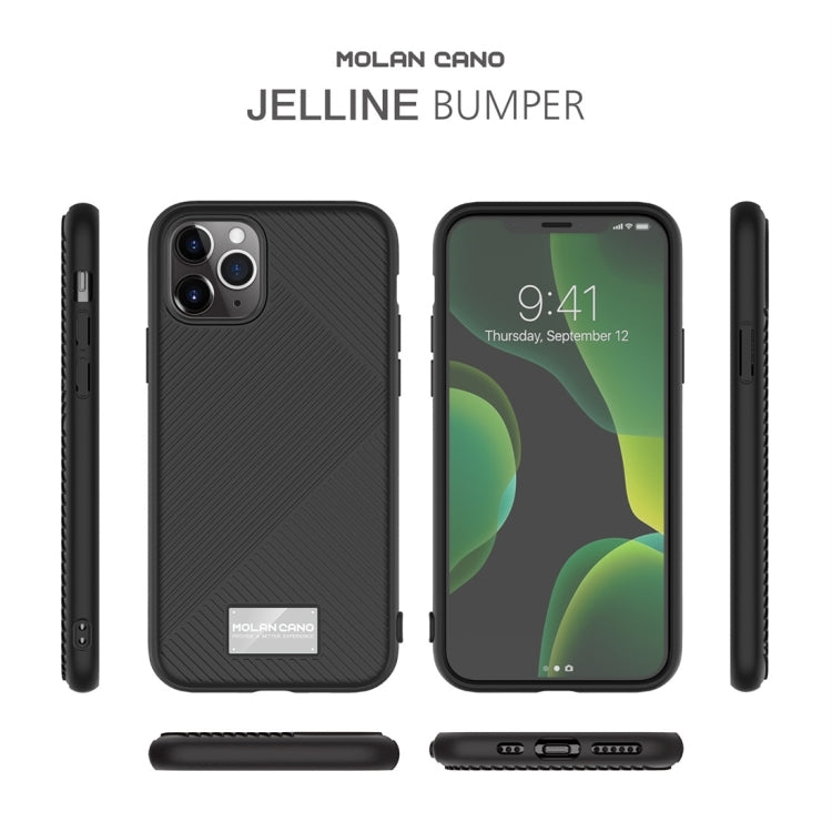 For iPhone 11 MOLANCANO JELLINE BUMPER Shockproof TPU Protective Case
