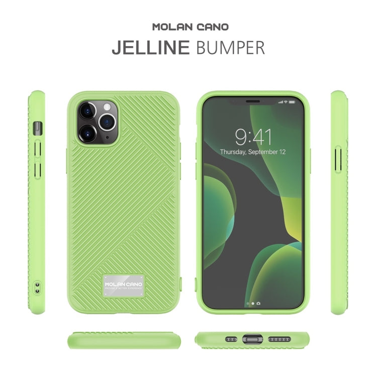 For iPhone 11 Pro Max MOLANCANO JELLINE BUMPER Shockproof TPU Protective Case