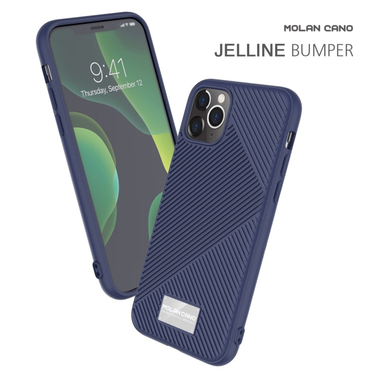 For iPhone 11 Pro Max MOLANCANO JELLINE BUMPER Shockproof TPU Protective Case