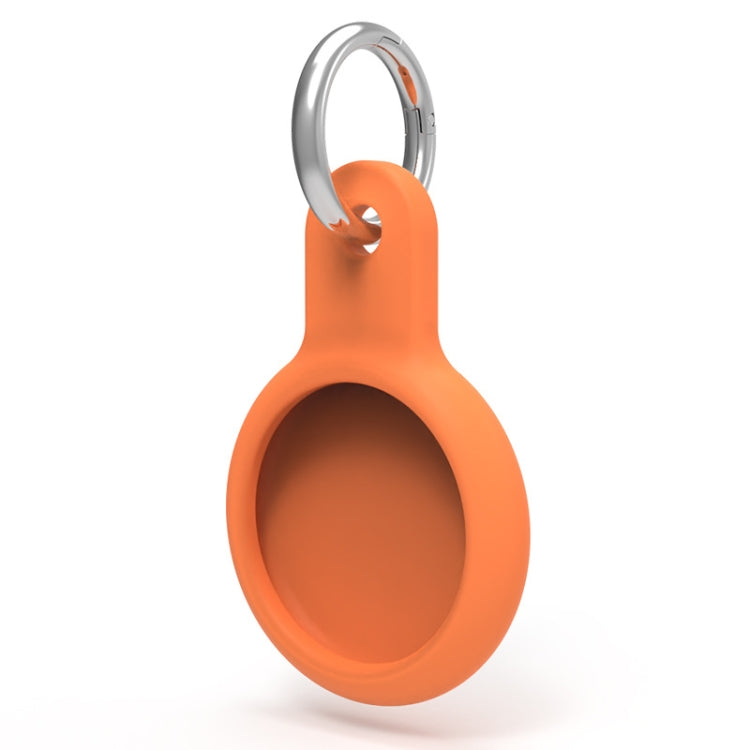 Shockproof Anti-scratch Silicone Protective Case Cover Key Chain with Hang Loop For AirTag