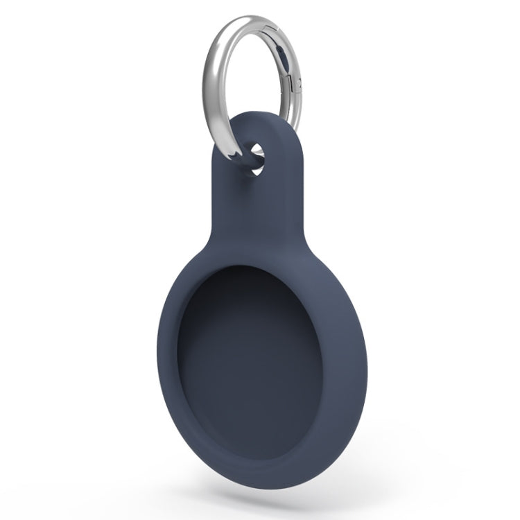 Shockproof Anti-scratch Silicone Protective Case Cover Key Chain with Hang Loop For AirTag