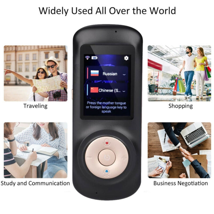 U200 2.4 inch Touch Screen WIFI Smart Voice Translator Business Travel Real Time Translation Machine