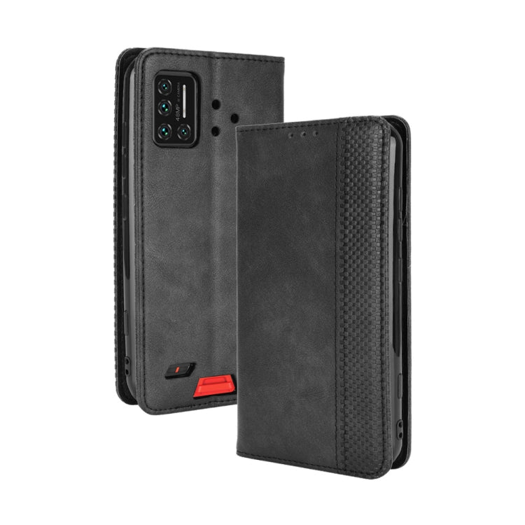 For UMIDIGI Bison GT Magnetic Buckle Retro Crazy Horse Texture Horizontal Flip Leather Case with Holder & Card Slots & Photo Frame