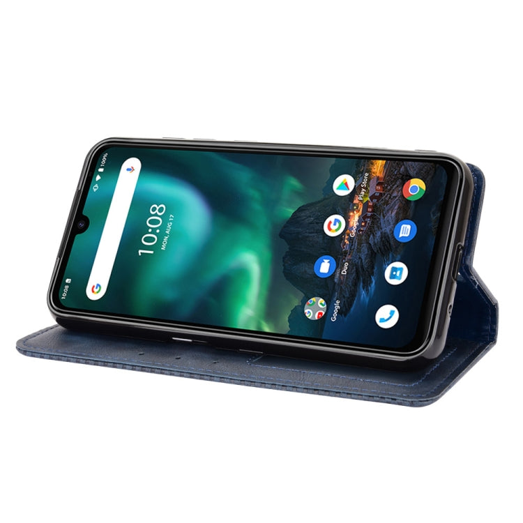 For UMIDIGI Bison GT Magnetic Buckle Retro Crazy Horse Texture Horizontal Flip Leather Case with Holder & Card Slots & Photo Frame