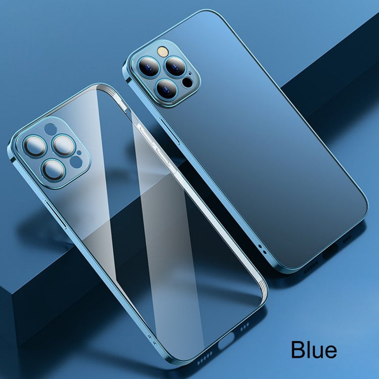 For iPhone 11 Pro Anti-fingerprint Frosted Electroplating Protective Case with Camera Film
