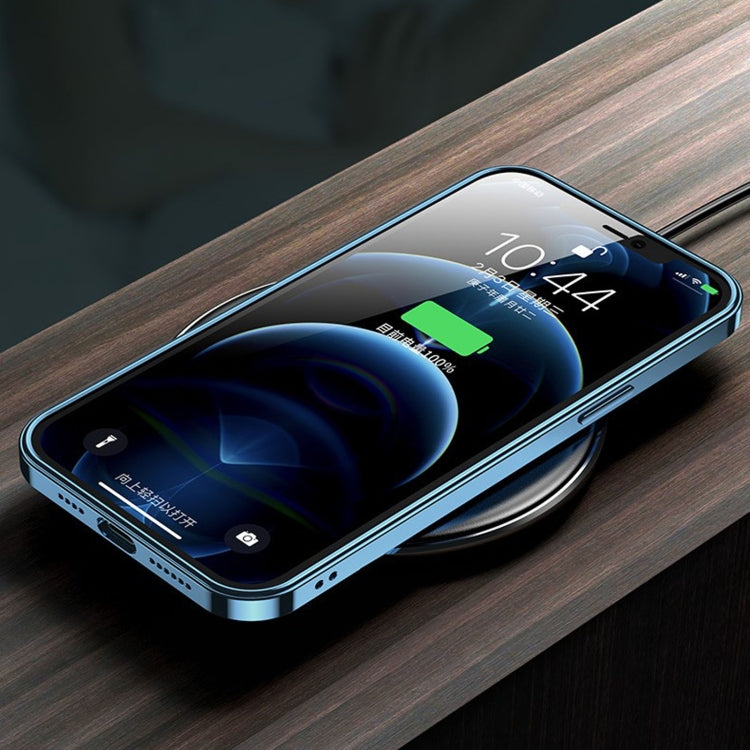 For iPhone 11 Pro Anti-fingerprint Frosted Electroplating Protective Case with Camera Film