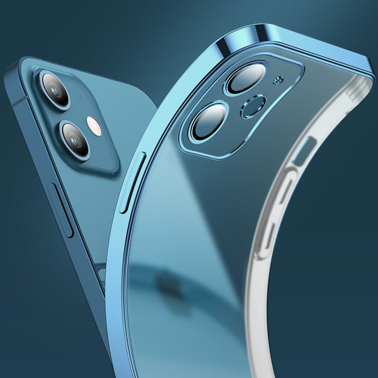 For iPhone 12 mini Anti-fingerprint Frosted Electroplating Protective Case with Camera Film