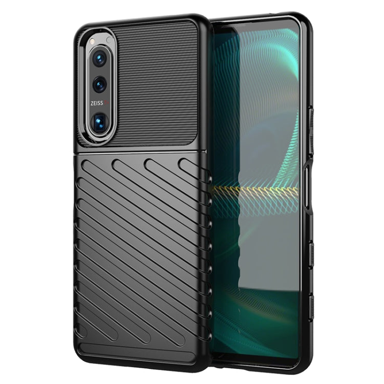 For Sony Xperia 5 III Thunderbolt Shockproof TPU Protective Soft Case