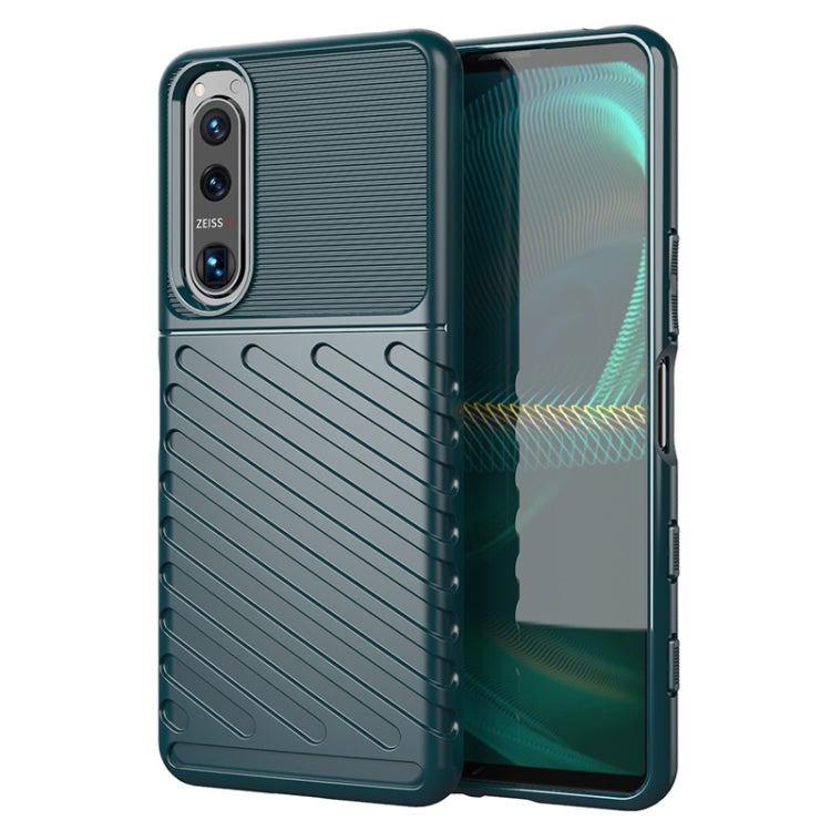 For Sony Xperia 5 III Thunderbolt Shockproof TPU Protective Soft Case