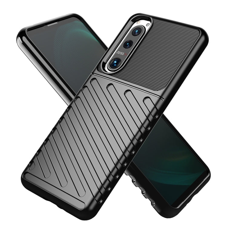For Sony Xperia 5 III Thunderbolt Shockproof TPU Protective Soft Case