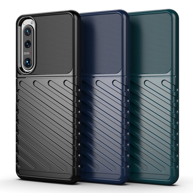 For Sony Xperia 5 III Thunderbolt Shockproof TPU Protective Soft Case