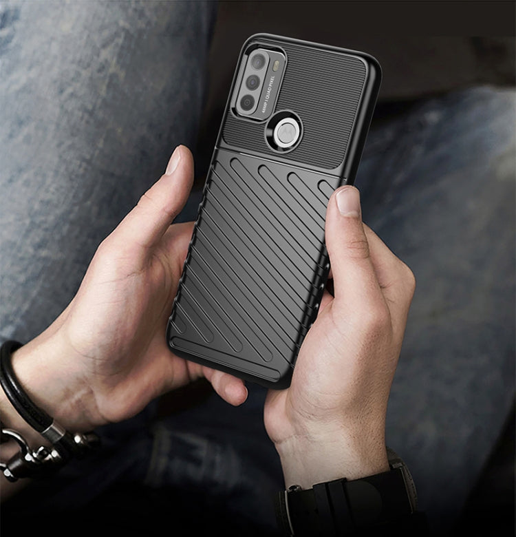 For Motorola Moto G50 Thunderbolt Shockproof TPU Protective Soft Case