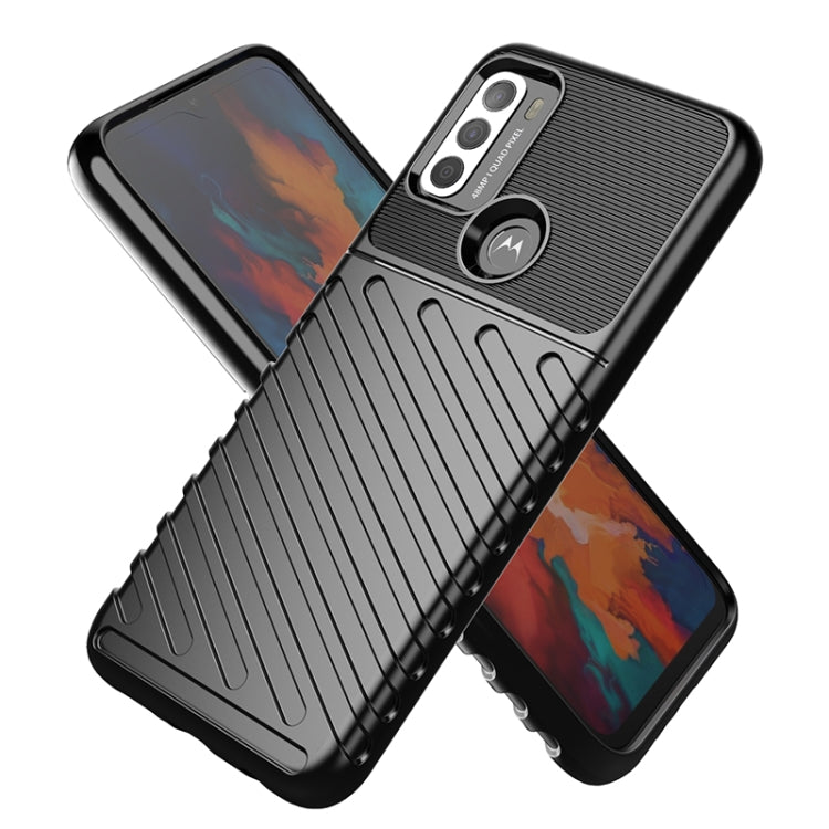For Motorola Moto G50 Thunderbolt Shockproof TPU Protective Soft Case