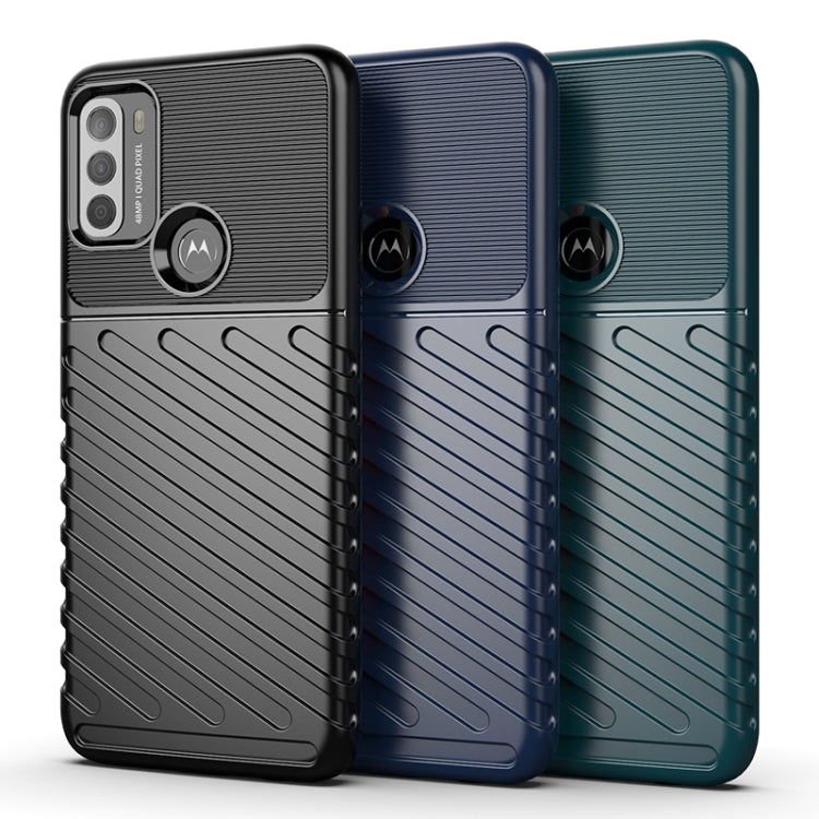 For Motorola Moto G50 Thunderbolt Shockproof TPU Protective Soft Case