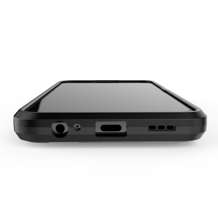 For Xiaomi Redmi Note 9 5G War Chariot Series Armor All-inclusive Shockproof PC + TPU Protective Case with Invisible Holder