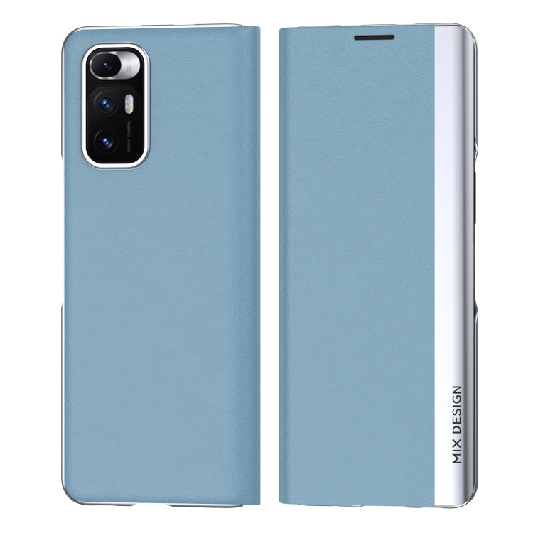For Xiaomi Mix Fold Electroplated Horizontal Flip Leather Case with Holder