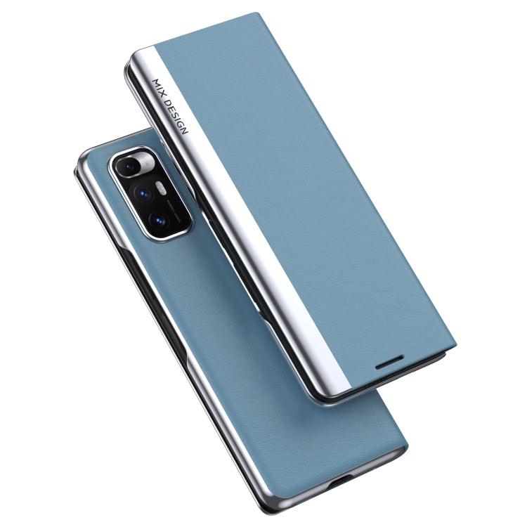 For Xiaomi Mix Fold Electroplated Horizontal Flip Leather Case with Holder