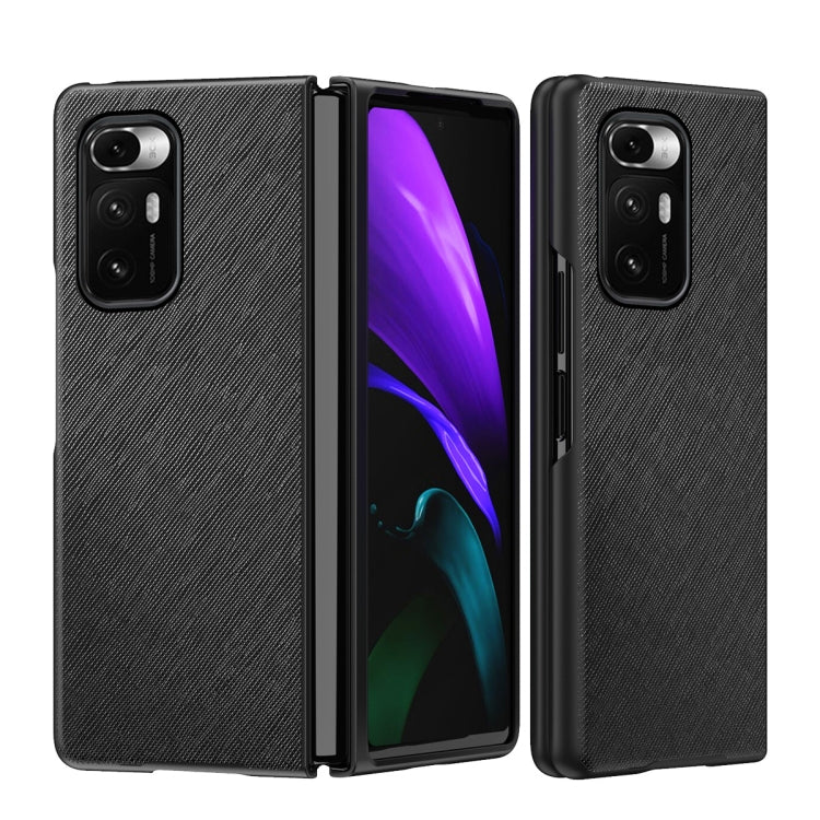 For Xiaomi Mi Mix Fold Foldable Protective Case, Pattern:Cross Pattern