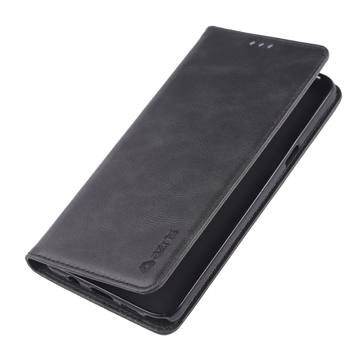 For Galaxy Note 5 AZNS Retro Texture Magnetic Horizontal Flip PU Leather Case with Holder & Card Slots & Photo Frame