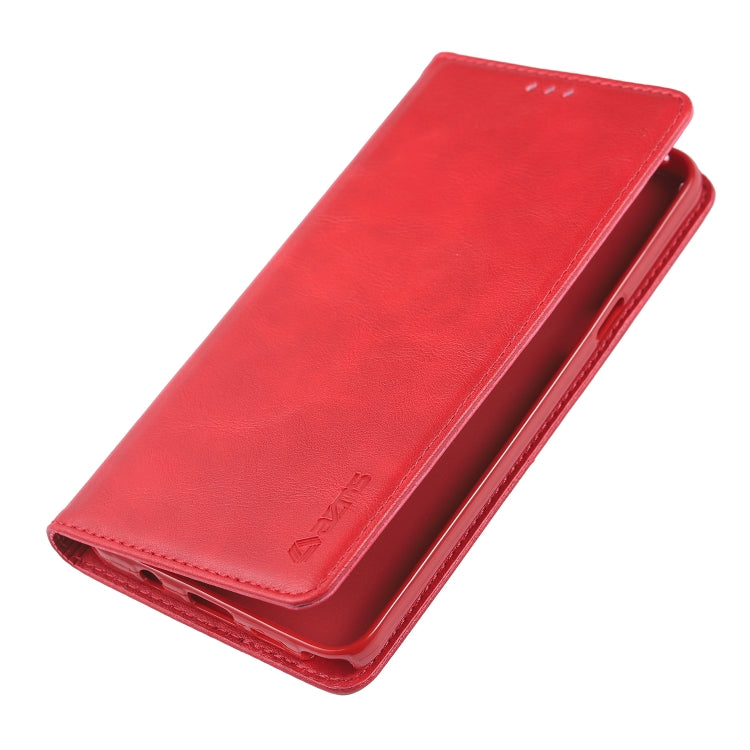 For Galaxy Note 5 AZNS Retro Texture Magnetic Horizontal Flip PU Leather Case with Holder & Card Slots & Photo Frame