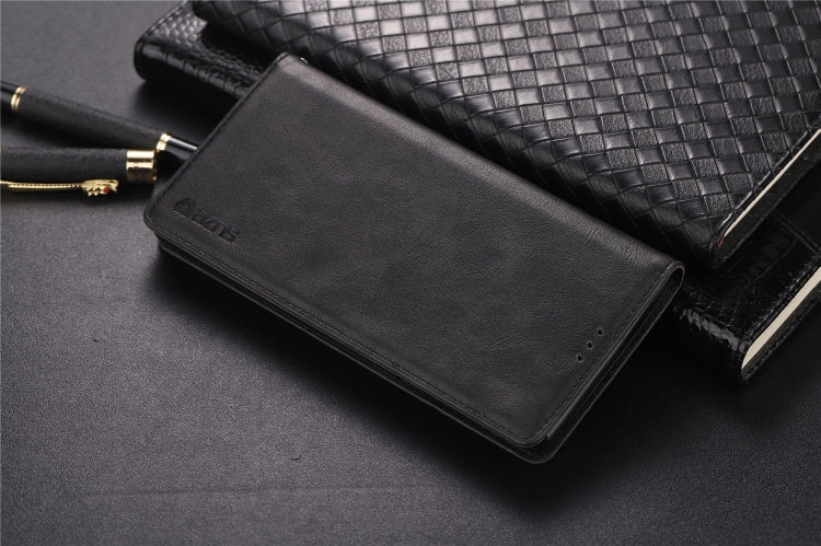 For Galaxy Note 9 AZNS Retro Texture Magnetic Horizontal Flip PU Leather Case with Holder & Card Slots & Photo Frame