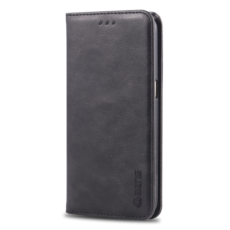 For Galaxy S7 AZNS Retro Texture Magnetic Horizontal Flip PU Leather Case with Holder & Card Slots & Photo Frame