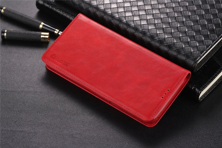 For Galaxy S8 AZNS Retro Texture Magnetic Horizontal Flip PU Leather Case with Holder & Card Slots & Photo Frame