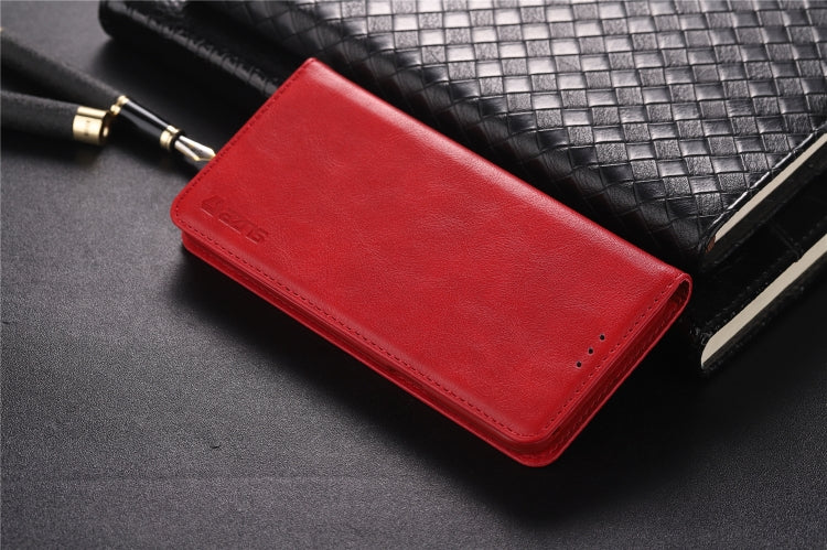 For Galaxy S9 AZNS Retro Texture Magnetic Horizontal Flip PU Leather Case with Holder & Card Slots & Photo Frame